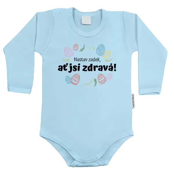 Dětské body Nastav zadek, ať jsi zdravá