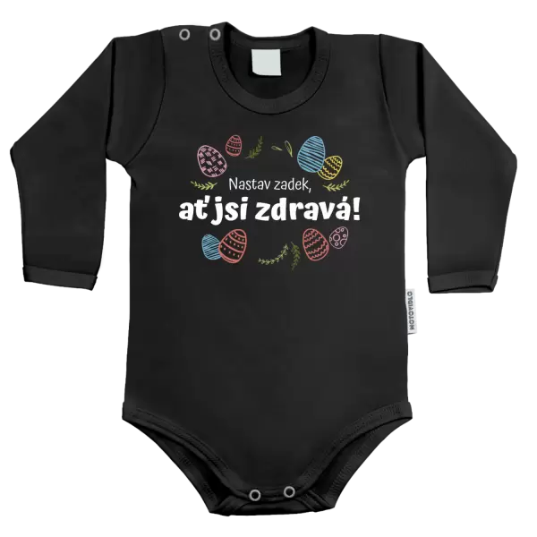 Dětské body Nastav zadek, ať jsi zdravá