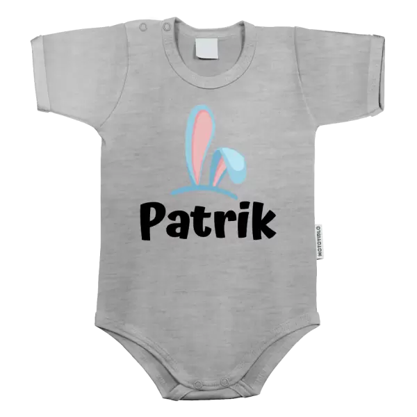 Dětské body Modrá ouška se jménem