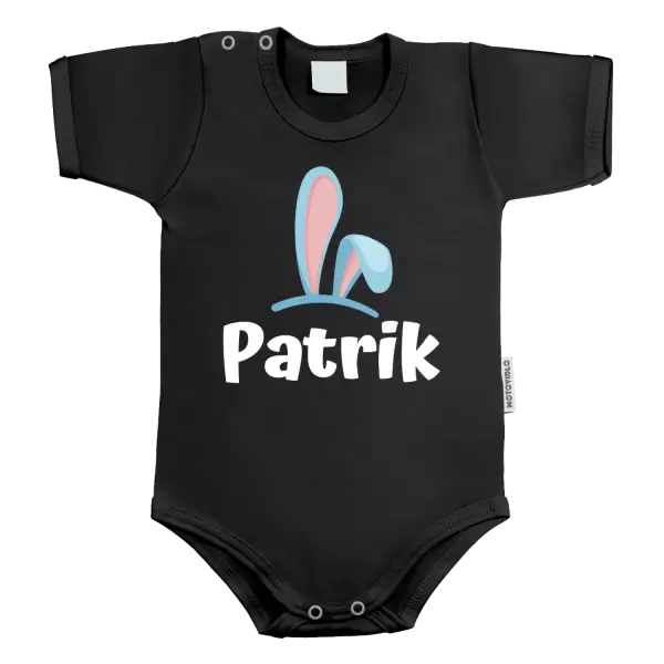 Dětské body Modrá ouška se jménem