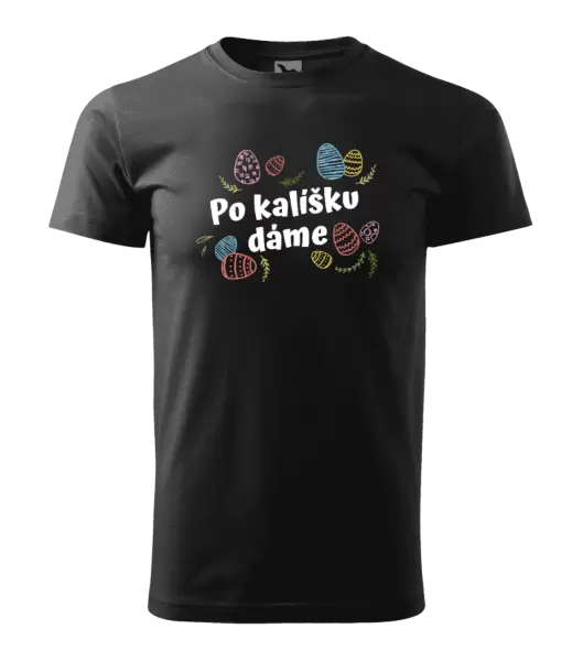 Pánské velikonoční tričko Po kalíšku dáme