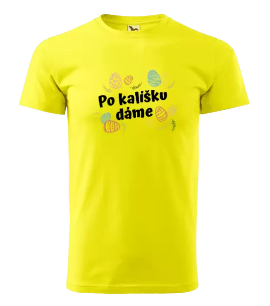 Pánské velikonoční tričko Po kalíšku dáme