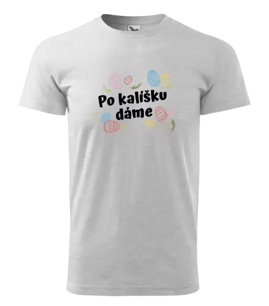 Pánské velikonoční tričko Po kalíšku dáme