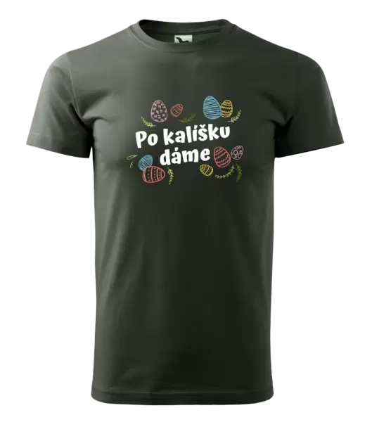 Pánské velikonoční tričko Po kalíšku dáme