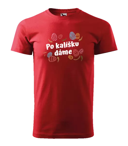 Pánské velikonoční tričko Po kalíšku dáme