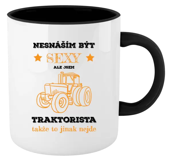 Hrnek Nesnáším být sexy, ale jsem traktorista