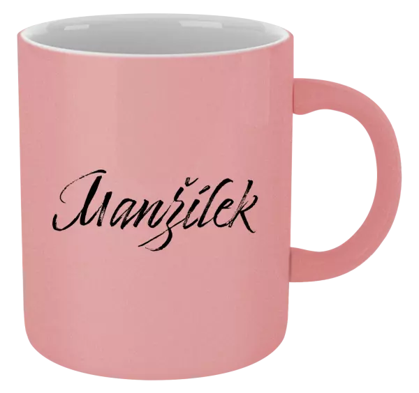 Metalický hrnek Manžílek