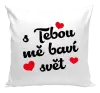 Polštář S tebou mě baví svět