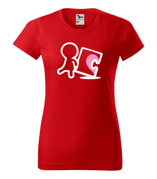 Dámské tričko Puzzle woman