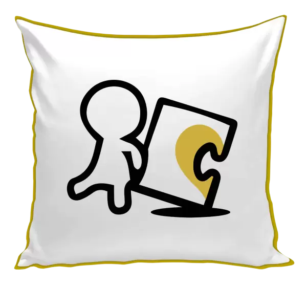 Polštář Puzzle woman