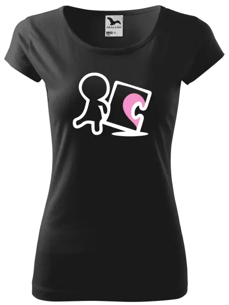 Dámské tričko Puzzle woman