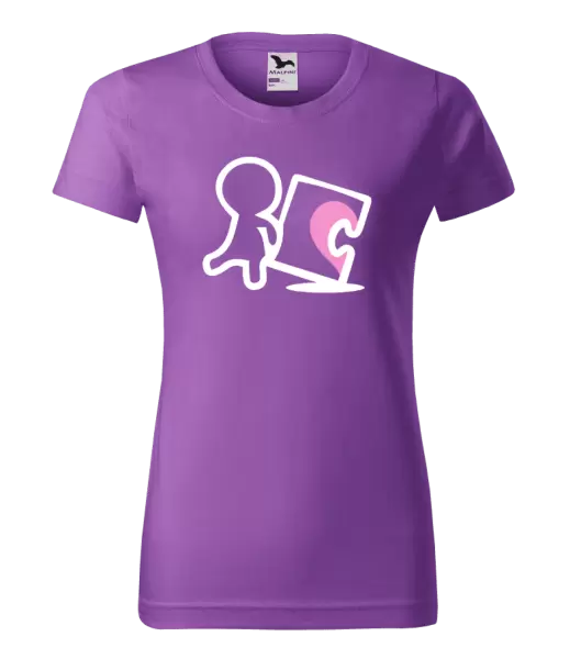 Dámské tričko Puzzle woman