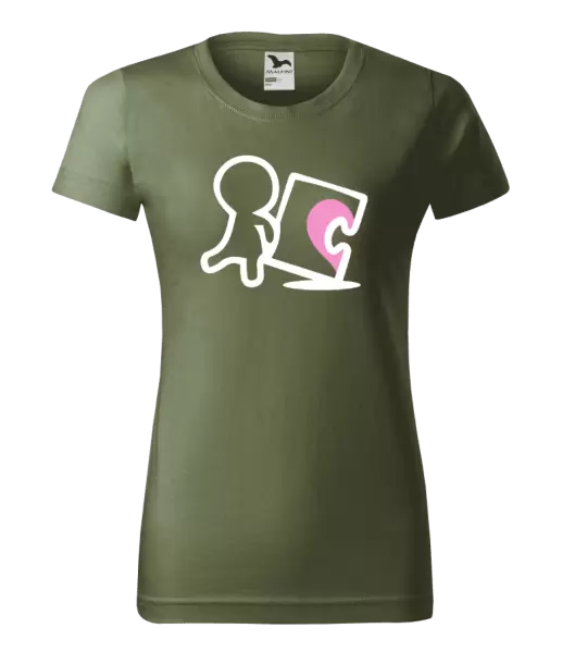 Dámské tričko Puzzle woman