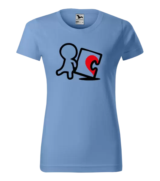 Dámské tričko Puzzle woman