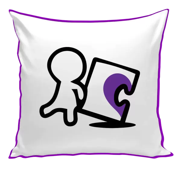 Polštář Puzzle woman