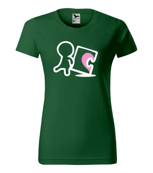 Dámské tričko Puzzle woman