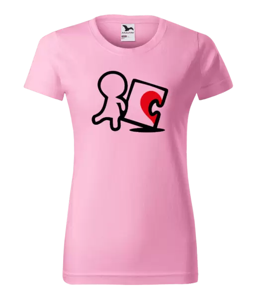 Dámské tričko Puzzle woman