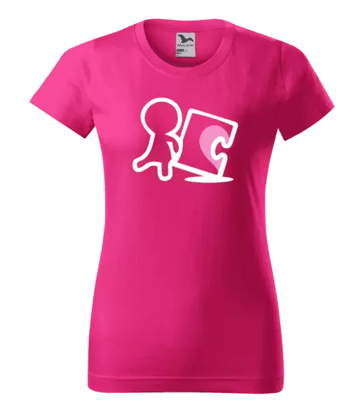 Dámské tričko Puzzle woman