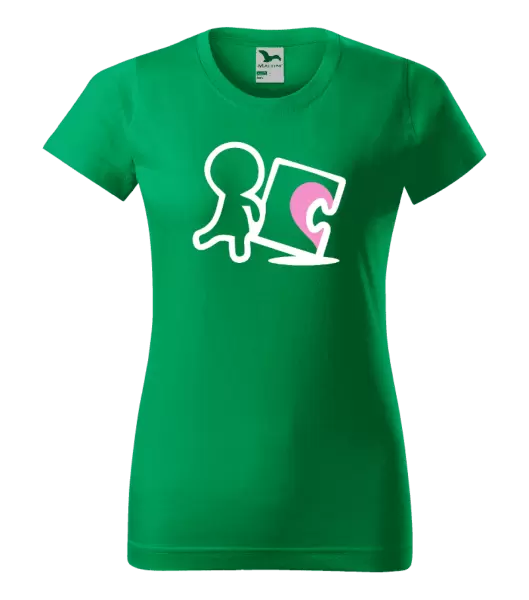 Dámské tričko Puzzle woman