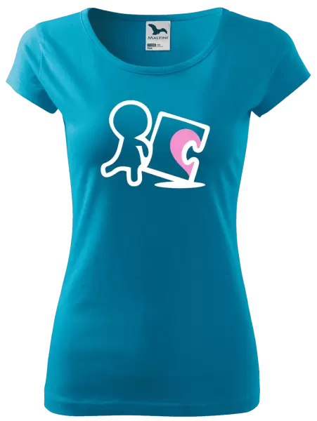 Dámské tričko Puzzle woman