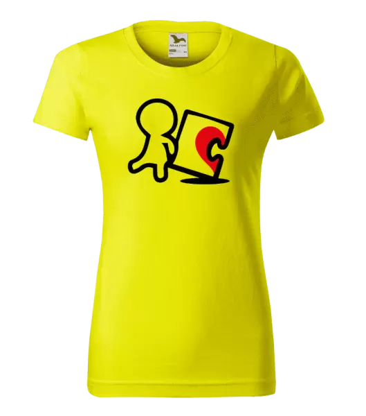 Dámské tričko Puzzle woman