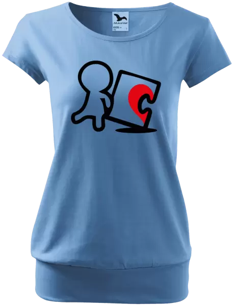 Dámské tričko Puzzle woman