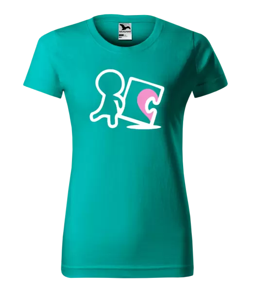 Dámské tričko Puzzle woman