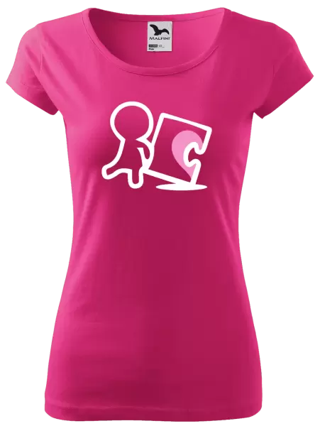 Dámské tričko Puzzle woman