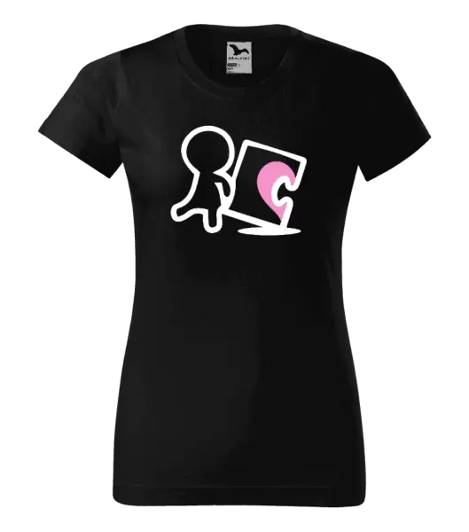 Dámské tričko Puzzle woman