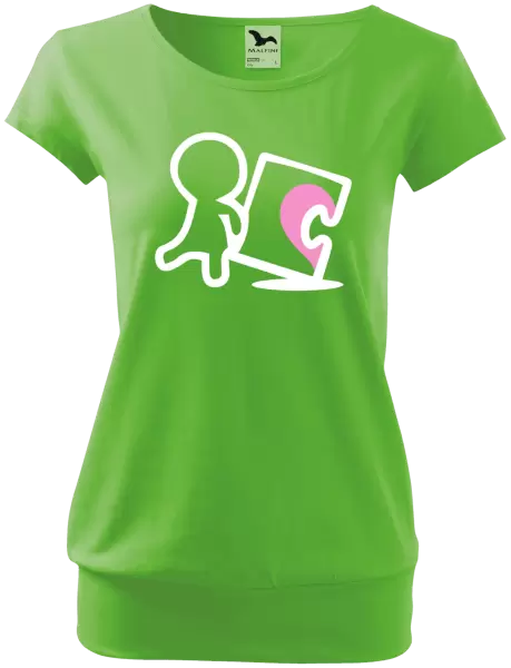 Dámské tričko Puzzle woman