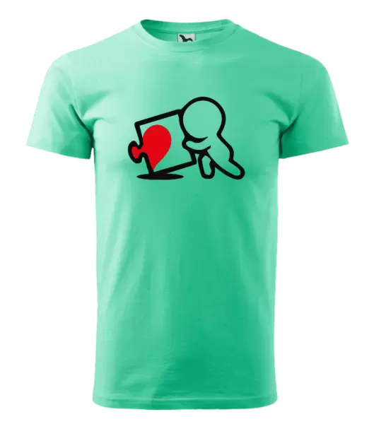 Pánské tričko Puzzle man