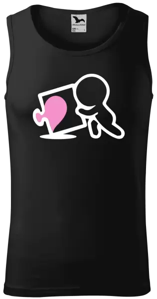 Pánské tílko Puzzle man