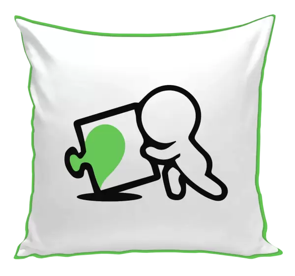 Polštář Puzzle man