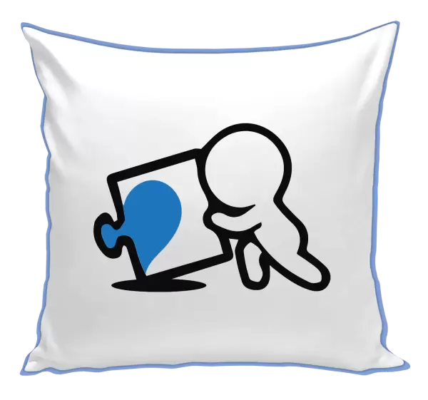 Polštář Puzzle man