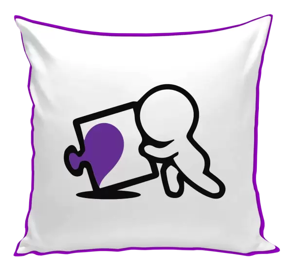 Polštář Puzzle man