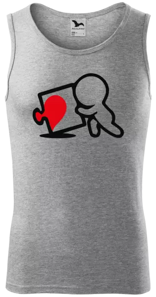 Pánské tílko Puzzle man