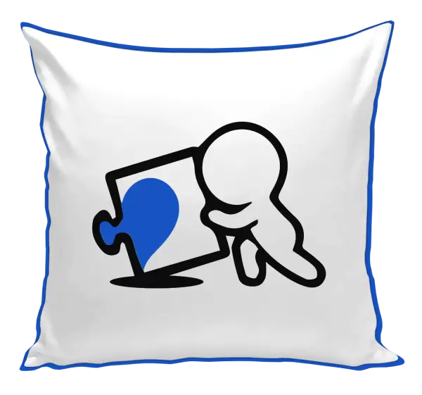 Polštář Puzzle man