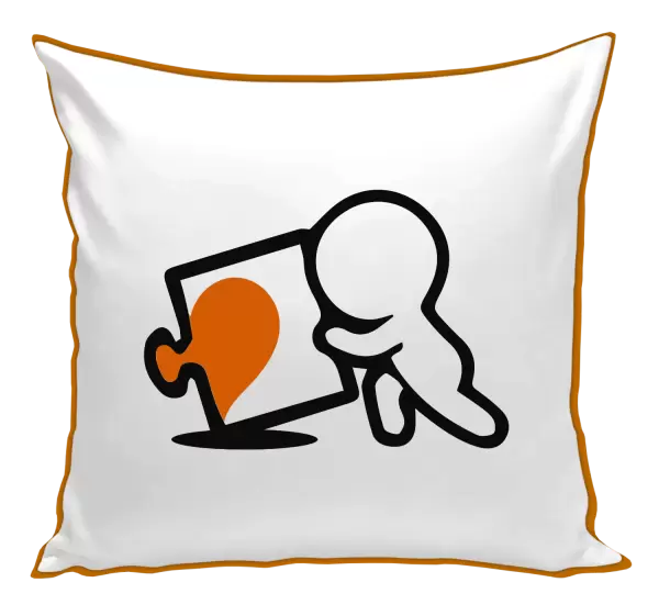 Polštář Puzzle man