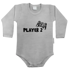 Dětské body s dlouhým rukávem Player 2