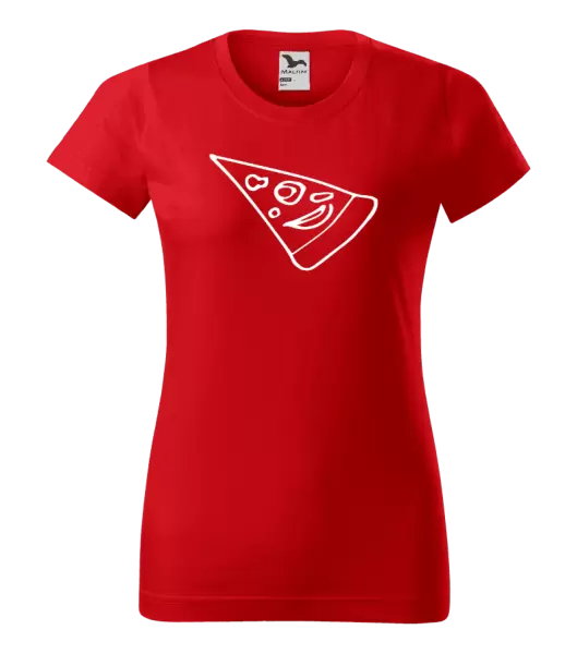 Dámské tričko Pizza - kousek