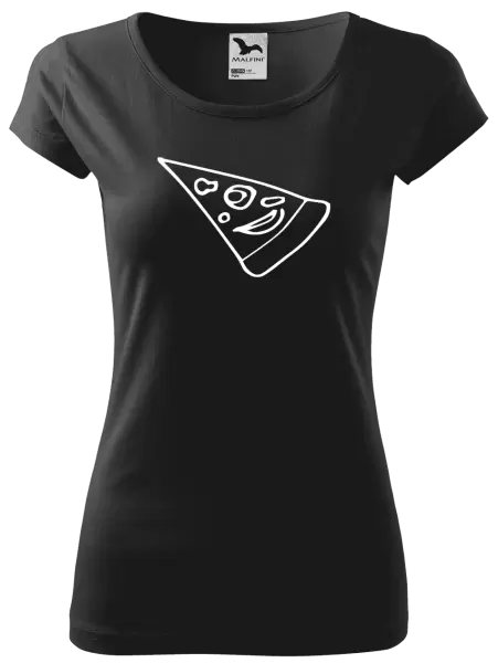 Dámské tričko Pizza - kousek