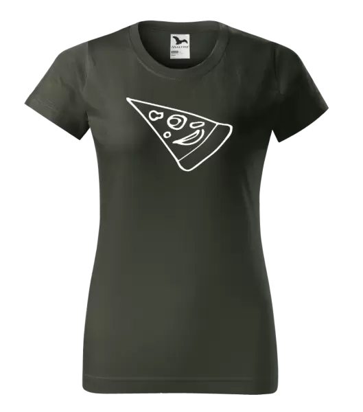 Dámské tričko Pizza - kousek