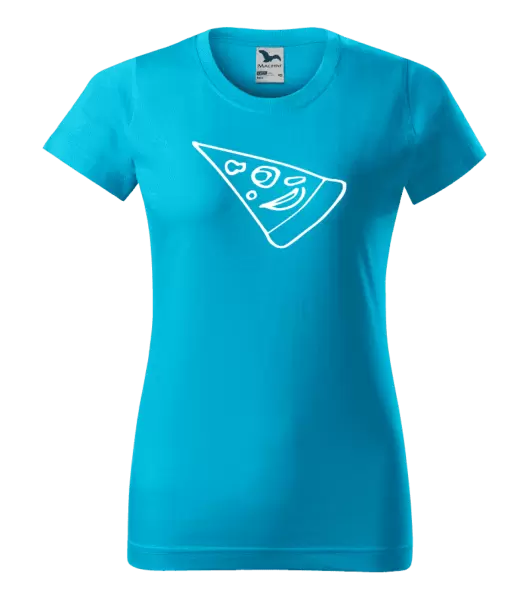 Dámské tričko Pizza - kousek