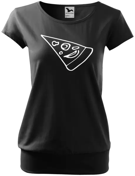 Dámské tričko Pizza - kousek