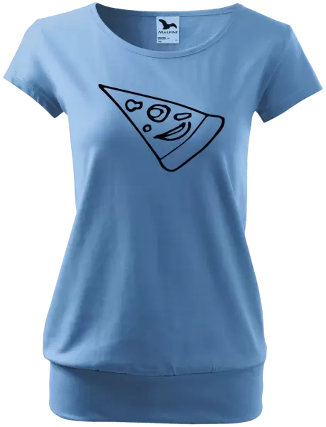 Dámské tričko Pizza - kousek