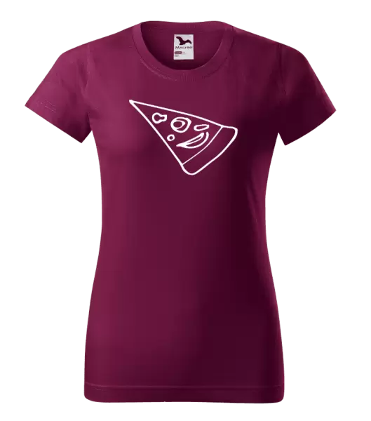 Dámské tričko Pizza - kousek