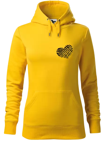 Dámská mikina Otisk srdce