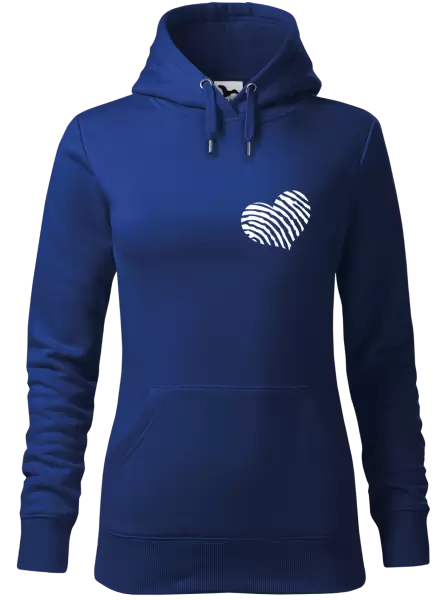 Dámská mikina Otisk srdce