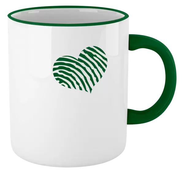 Hrnček Odtlačok srdca