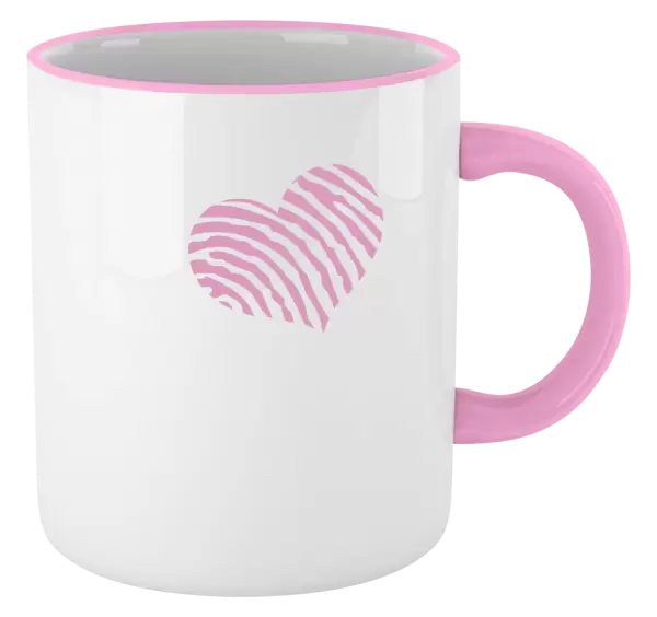Hrnček Odtlačok srdca